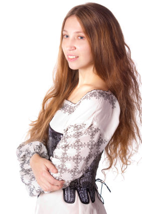 Junge Frau Barock